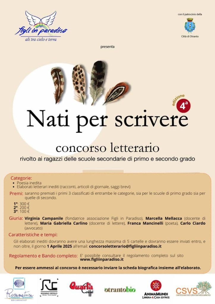 Concorso Letterario 2025